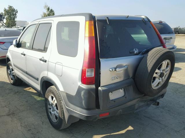 JHLRD78824C018117 - 2004 HONDA CR-V EX SILVER photo 3