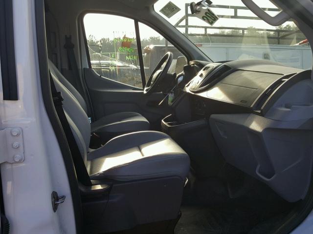 1FTNE1ZM2FKB10886 - 2015 FORD TRANSIT T- WHITE photo 5