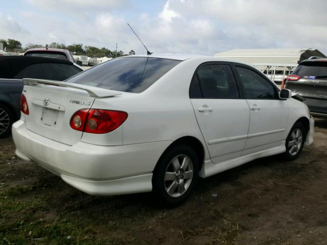 1NXBR32E46Z624874 - 2006 TOYOTA COROLLA CE WHITE photo 4