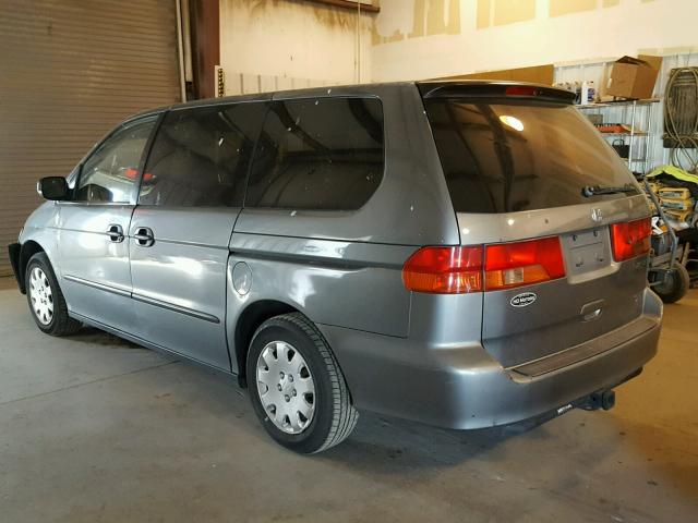 2HKRL18531H562564 - 2001 HONDA ODYSSEY LX GRAY photo 3