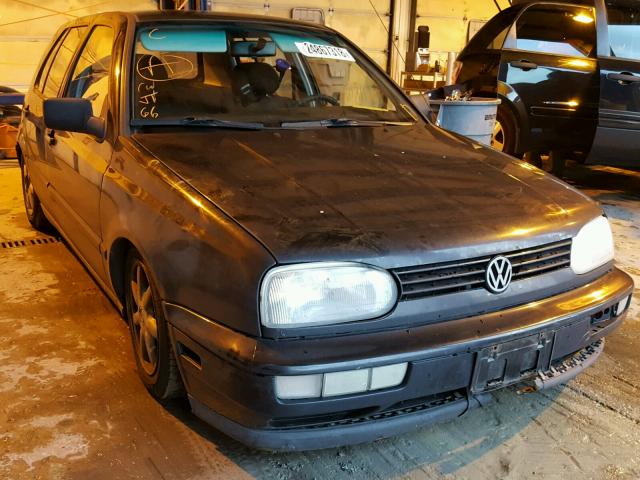 3VWCA01H5XM261370 - 1999 VOLKSWAGEN GOLF BLACK photo 1