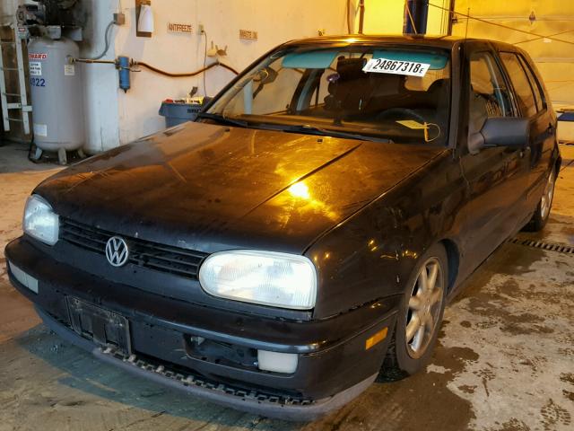 3VWCA01H5XM261370 - 1999 VOLKSWAGEN GOLF 黑色 照片 2