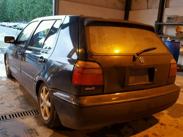 3VWCA01H5XM261370 - 1999 VOLKSWAGEN GOLF 黑色 照片 3