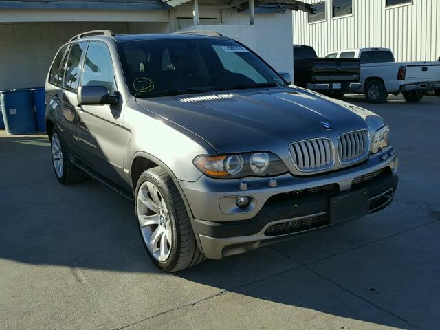 5UXFA13504LU42378 - 2004 BMW X5 3.0I GRAY photo 1