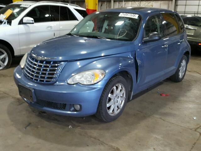 3A8FY68B27T613321 - 2007 CHRYSLER PT CRUISER BLUE photo 2