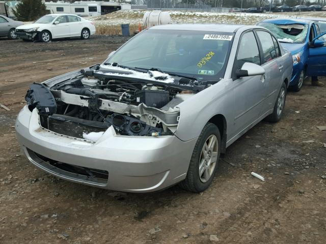 1G1ZT51F76F239638 - 2006 CHEVROLET MALIBU LT SILVER photo 2