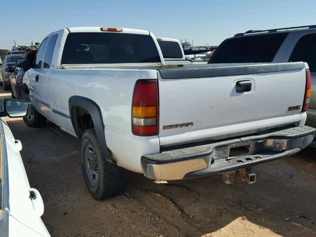 1GTHC29U31E177089 - 2001 GMC SIERRA C25 WHITE photo 3