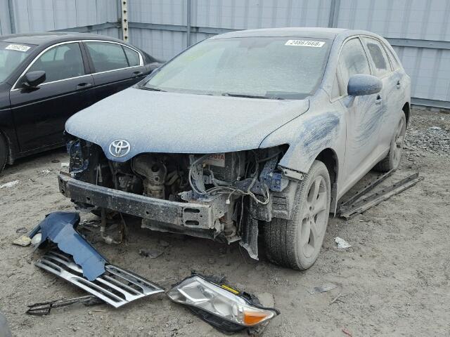 4T3BK3BB2AU036420 - 2010 TOYOTA VENZA BASE BLUE photo 2