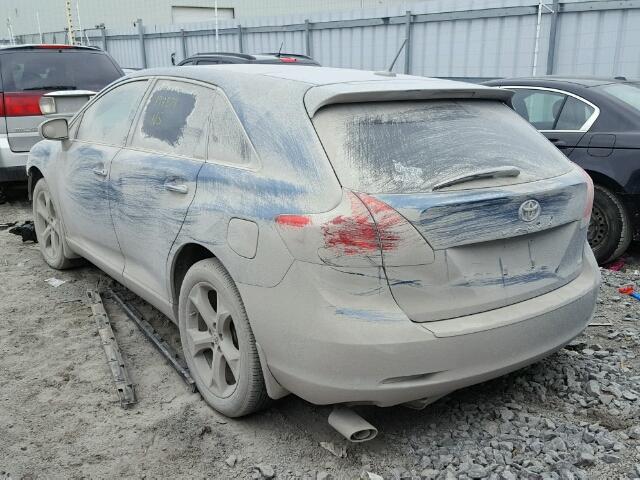 4T3BK3BB2AU036420 - 2010 TOYOTA VENZA BASE BLUE photo 3