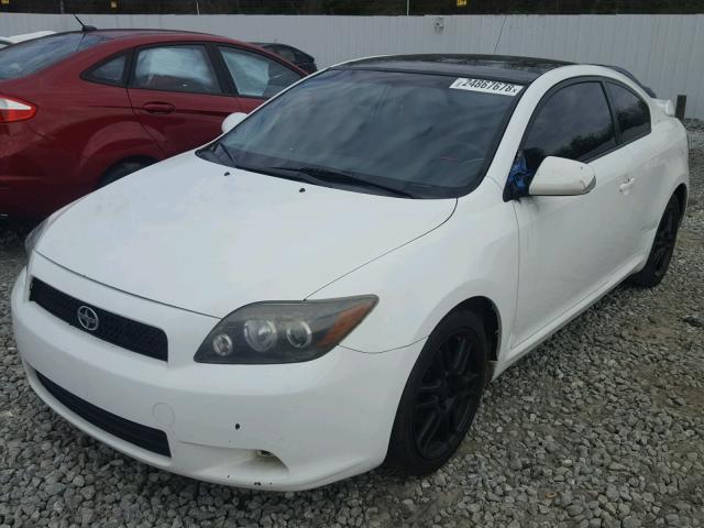 JTKDE167190280062 - 2009 TOYOTA SCION TC WHITE photo 2