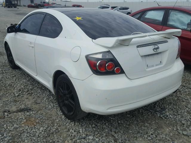 JTKDE167190280062 - 2009 TOYOTA SCION TC WHITE photo 3