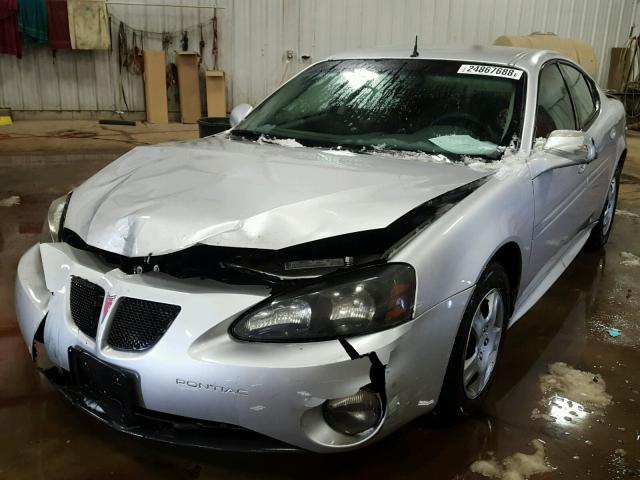 2G2WP522051172174 - 2005 PONTIAC GRAND PRIX SILVER photo 2