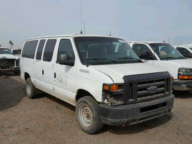 1FBNE3BL9BDA28668 - 2011 FORD ECONOLINE WHITE photo 1