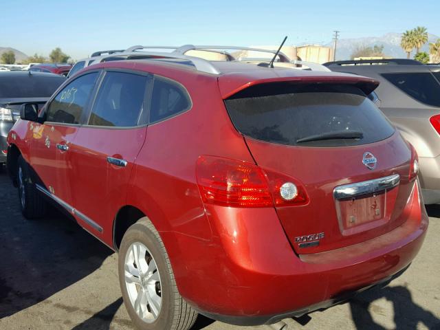 JN8AS5MT2FW656940 - 2015 NISSAN ROGUE SELE RED photo 3