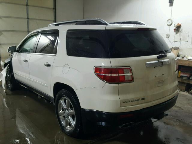 5GZEV33707J106002 - 2007 SATURN OUTLOOK SP თეთრი ფოტო 3