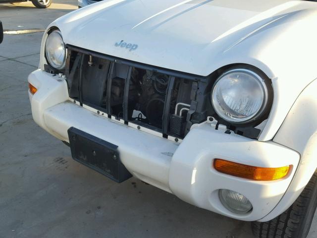 1J4GK58KX2W141339 - 2002 JEEP LIBERTY LI WHITE photo 9