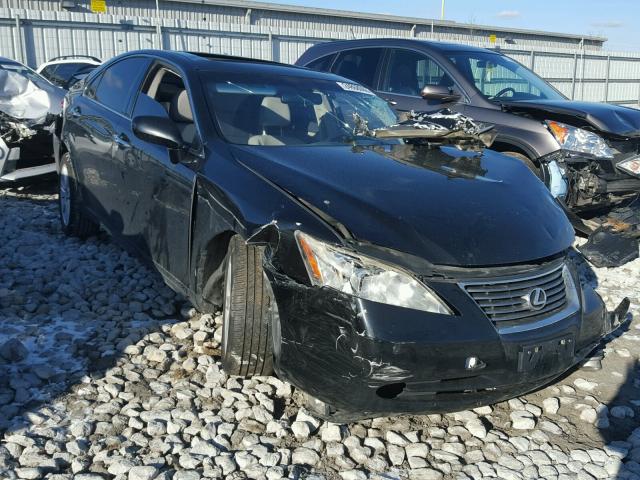 JTHBJ46G482271157 - 2008 LEXUS ES 350 BLACK photo 1