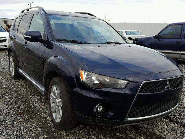 JA4JT3AW7BU016461 - 2011 MITSUBISHI OUTLANDER BLUE photo 1