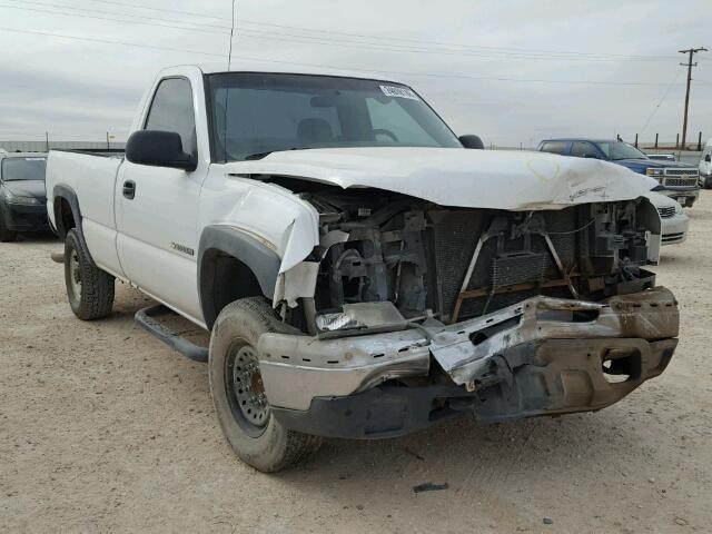 1GCHC24U37E112680 - 2007 CHEVROLET SILVERADO WHITE photo 1