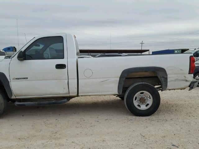 1GCHC24U37E112680 - 2007 CHEVROLET SILVERADO WHITE photo 10