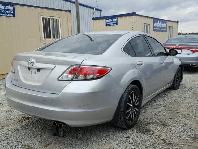 1YVHP81A395M18468 - 2009 MAZDA 6 I SILVER photo 4