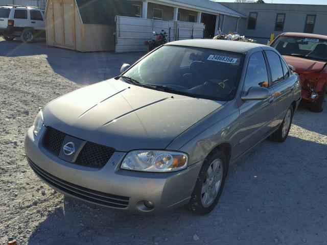 3N1CB51D96L617241 - 2006 NISSAN SENTRA 1.8 BEIGE photo 2