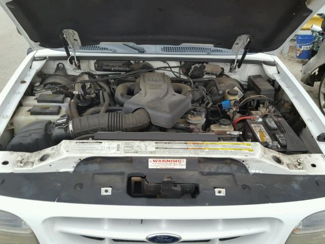 1FMZU72E51ZA25045 - 2001 FORD EXPLORER X WHITE photo 7