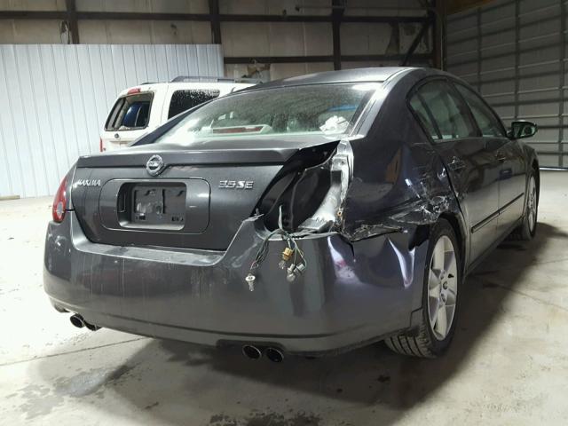 1N4BA41E65C803835 - 2005 NISSAN MAXIMA SE CHARCOAL photo 4