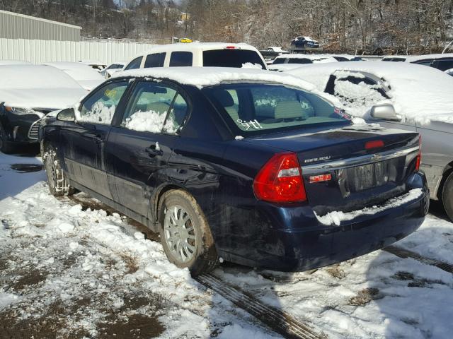 1G1ZS58F87F226763 - 2007 CHEVROLET MALIBU LS BLUE photo 3