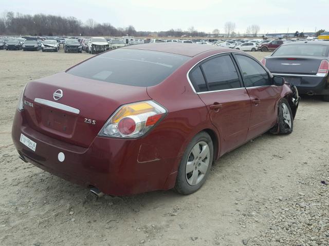 1N4AL21E07C159908 - 2007 NISSAN ALTIMA 2.5 RED photo 4