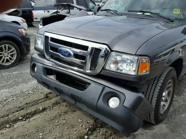 1FTKR4EE9BPA34541 - 2011 FORD RANGER SUP GRAY photo 9