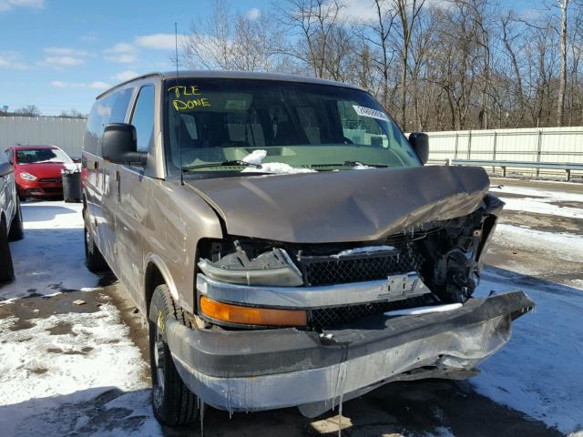 1GAHG39U441161076 - 2004 CHEVROLET EXPRESS G3 TAN photo 1