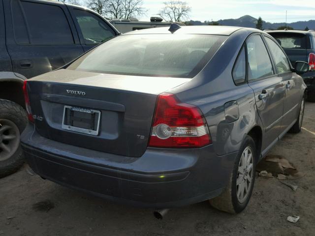 YV1MS682772280190 - 2007 VOLVO S40 T5 GRAY photo 4