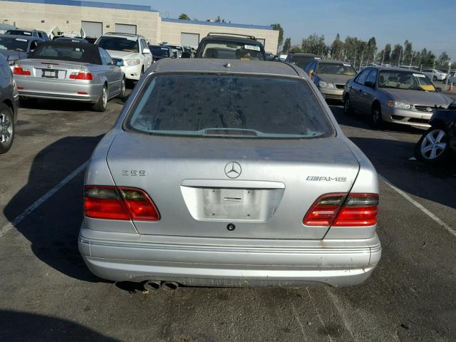 WDBJF74J81B293522 - 2001 MERCEDES-BENZ E 55 AMG SILVER photo 9