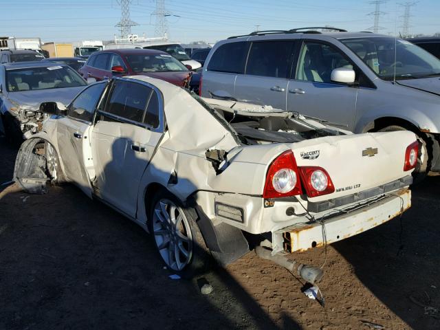 1G1ZE5E75A4154380 - 2010 CHEVROLET MALIBU LTZ 白色 照片 3