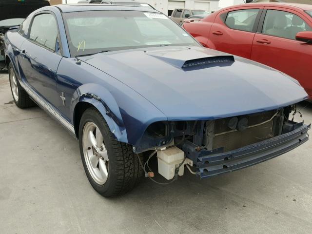 1ZVFT80N575232051 - 2007 FORD MUSTANG BLUE photo 1