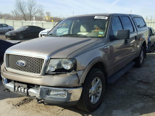 1FTPW14534KD27432 - 2004 FORD F150 SUPER TAN photo 2