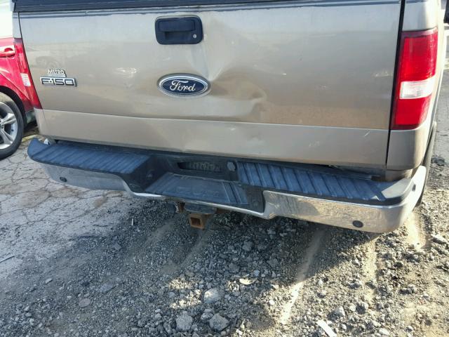 1FTPW14534KD27432 - 2004 FORD F150 SUPER TAN photo 9