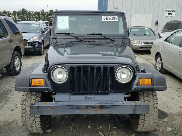 1J4FY29PXVP413521 - 1997 JEEP WRANGLER / BLACK photo 9