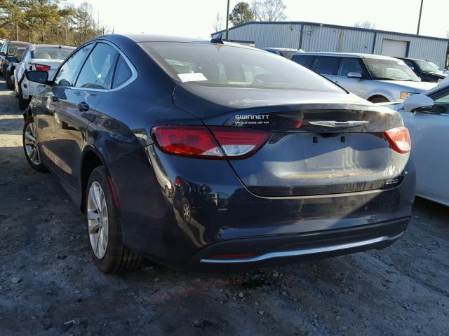 1C3CCCAB4GN173270 - 2016 CHRYSLER 200 LIMITE BLACK photo 3