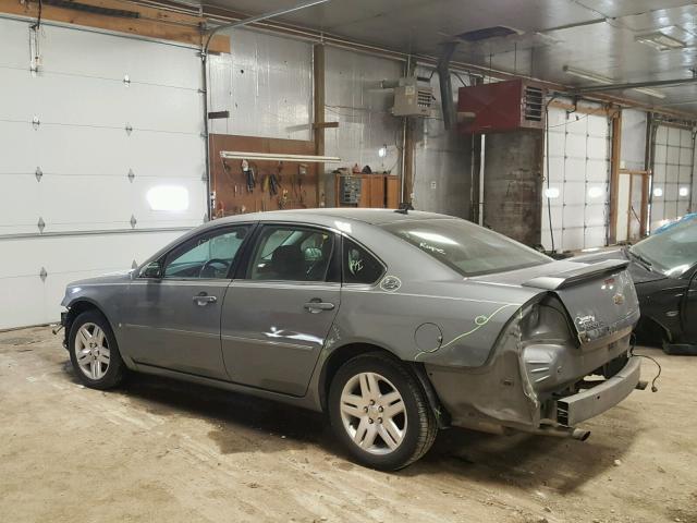 2G1WC583189186042 - 2008 CHEVROLET IMPALA LT GRAY photo 9