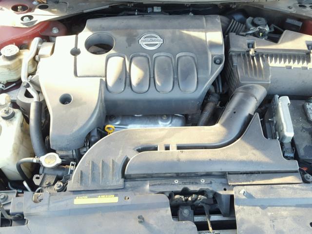 1N4AL2AP6AC140398 - 2010 NISSAN ALTIMA BAS BURGUNDY photo 7