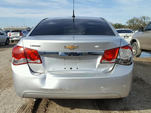 1G1PD5SH8B7208844 - 2011 CHEVROLET CRUZE LS SILVER photo 9