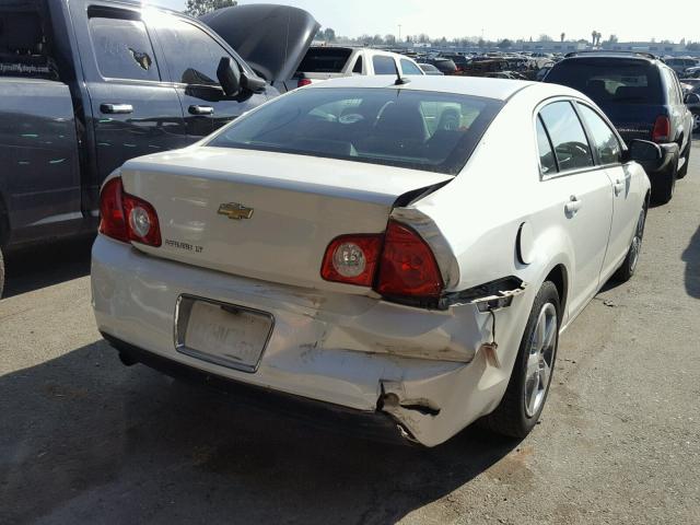 1G1ZD5EB6AF138894 - 2010 CHEVROLET MALIBU 2LT WHITE photo 4