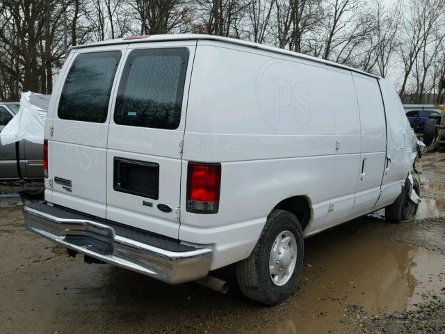 1FTNE2EL3DDB24915 - 2013 FORD ECONOLINE WHITE photo 4