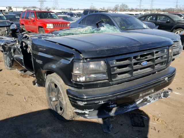 1FTDF15R1PLA45809 - 1993 FORD F150 BLACK photo 1