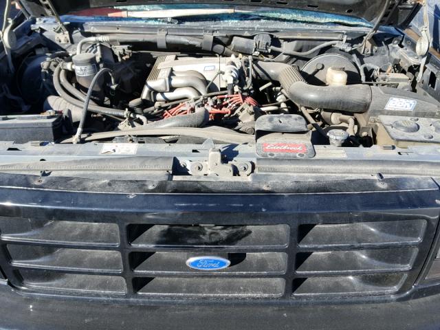 1FTDF15R1PLA45809 - 1993 FORD F150 BLACK photo 7