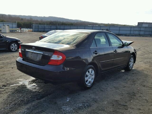 4T1BE32K93U684369 - 2003 TOYOTA CAMRY LE BROWN photo 4