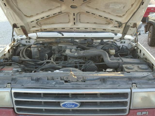 1FTHF25G6LKB38704 - 1990 FORD F250 WHITE photo 7