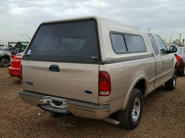 1FTZX1864WKA11369 - 1998 FORD F150 GOLD photo 4